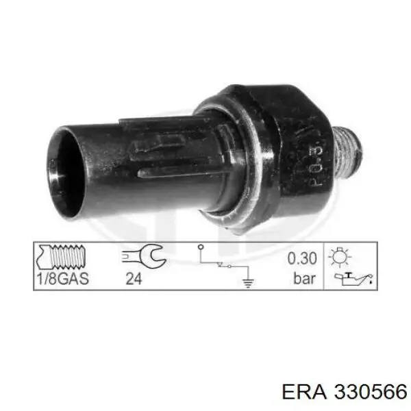 Манометры (указатель давления масла) ERA 330566 цена, от 4.78 USD