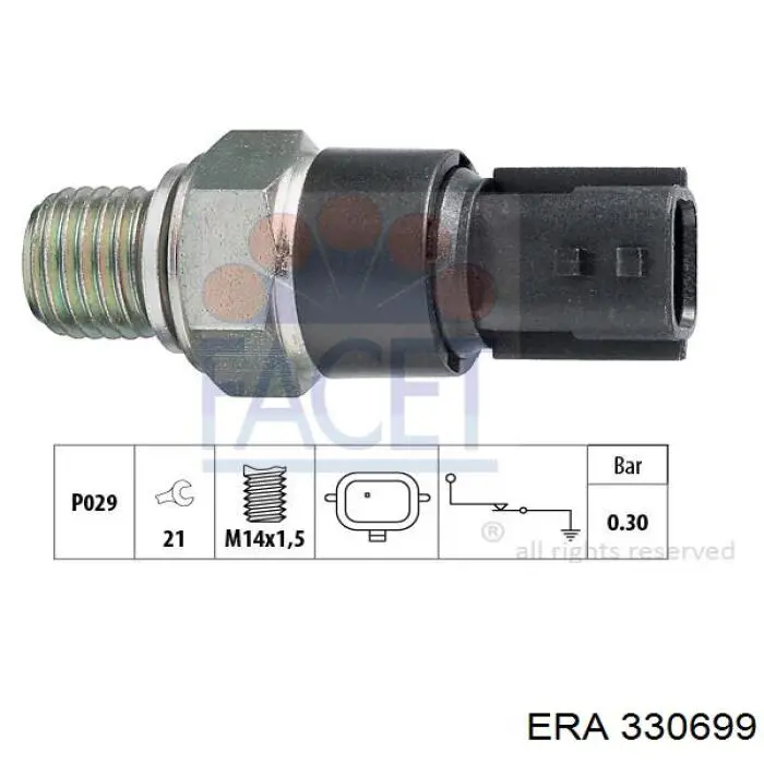 Compre 330699 ERA Sensor de pressão de óleo