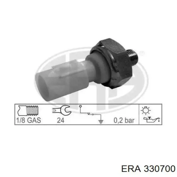 Датчик давления масла 330700 ERA