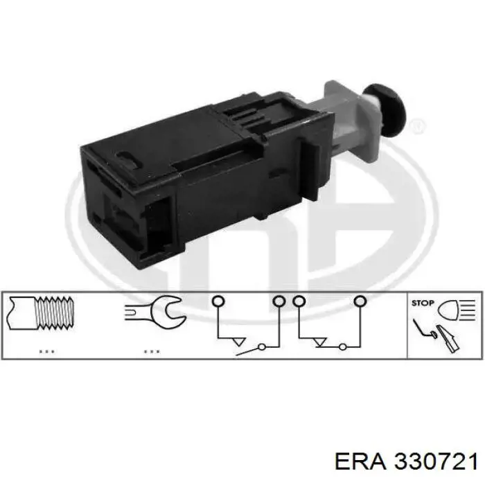 Датчик включения стопсигнала 330721 ERA