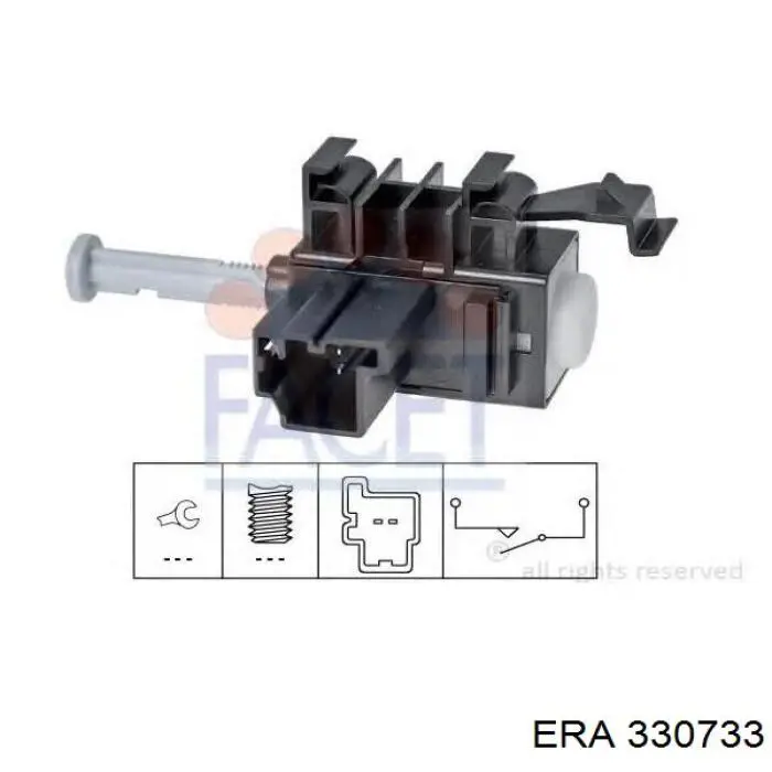 Датчик включения сцепления ERA 330733 цена, от 10.19 USD