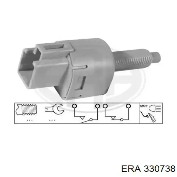 Датчик включения стопсигнала 330738 ERA