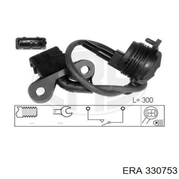 Включатель фонарей заднего хода ERA 330753 цена, от 10.08 USD