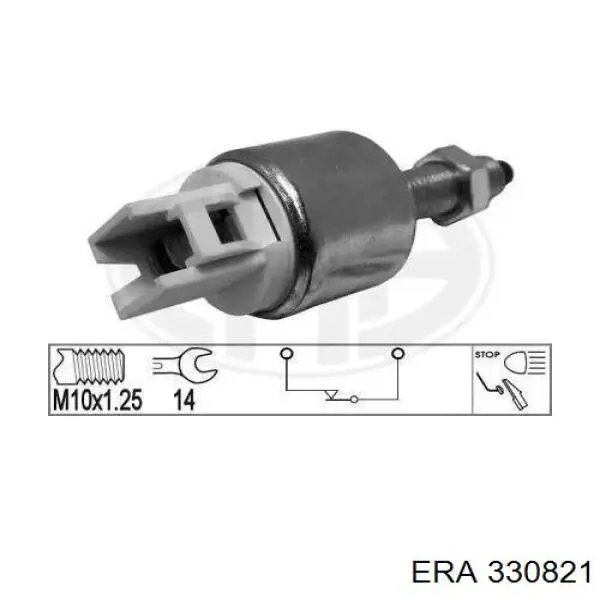 Датчик включения стопсигнала 330821 ERA