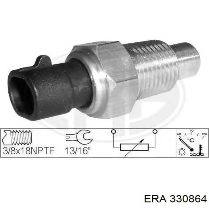 Купить 330864 ERA Термодатчик охлаждающей жидкости