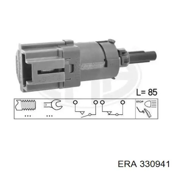 Датчик включения стопсигнала 330941 ERA