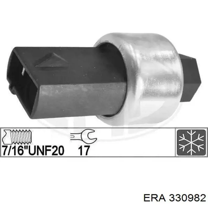 330982 ERA датчик кондиционера низкого давления