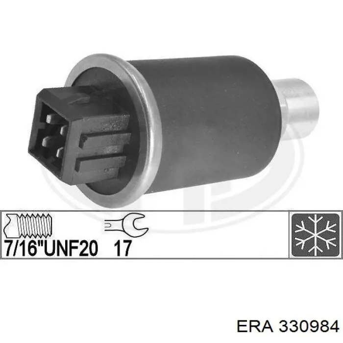 Датчик абсолютного давления кондиционера ERA 330984 цена, от 10.26 USD
