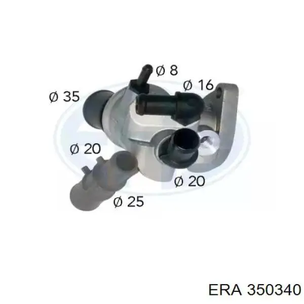 Термостат 350340 ERA