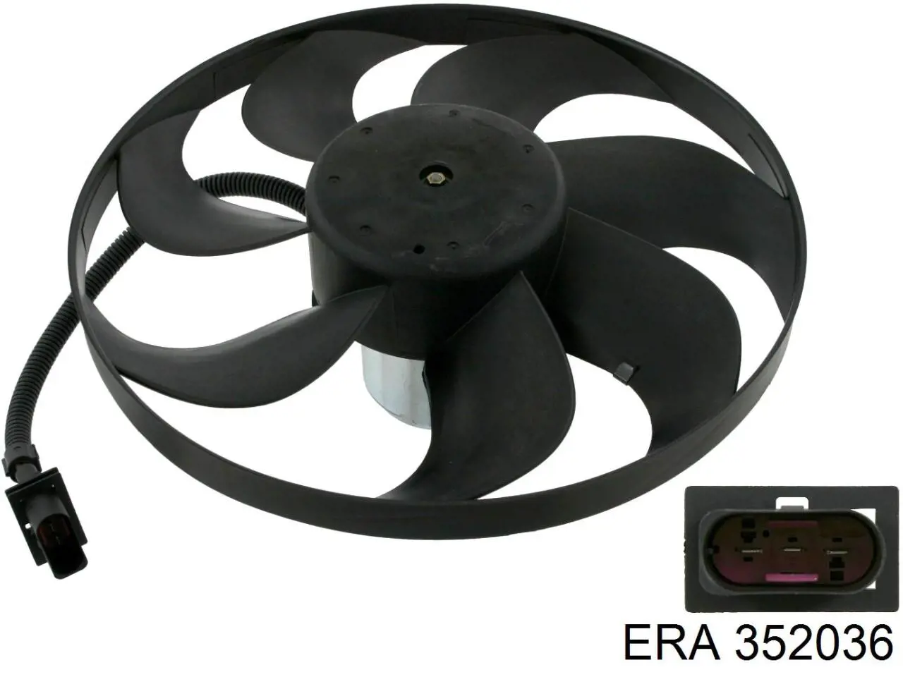 Электровентилятор охлаждения в сборе ERA 352036 цена, от 41.54 USD
