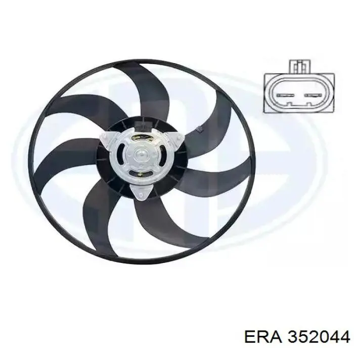 Вентилятор (крыльчатка) радиатора охлаждения ERA 352044