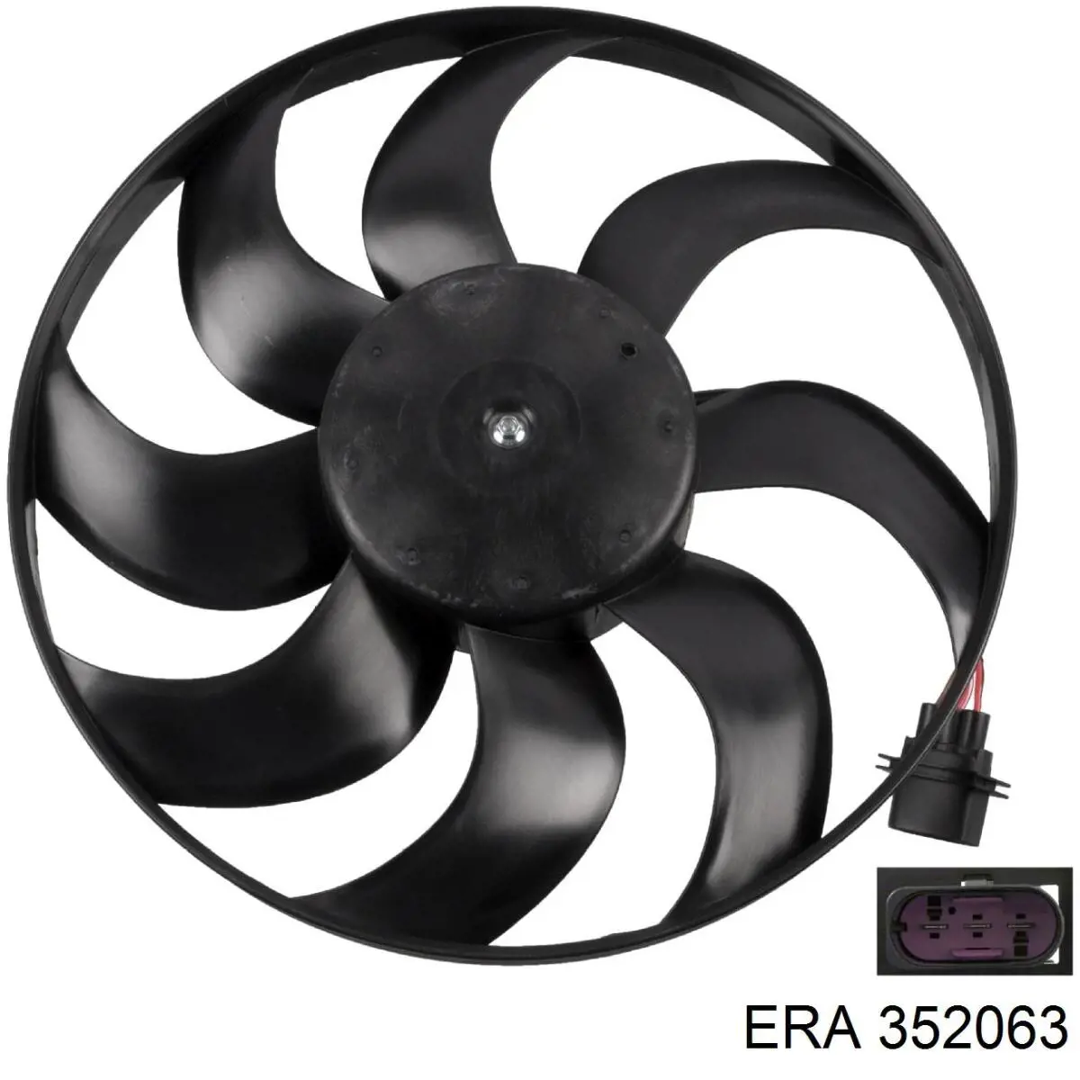 Электровентилятор охлаждения в сборе ERA 352063 цена, от 61.35 USD