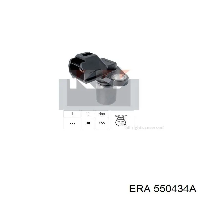 Датчик коленвала 550434A ERA