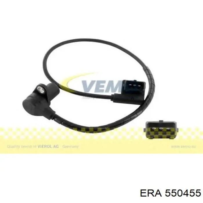 Датчик положения коленчатого вала ERA 550455 цена, от 26.26 USD