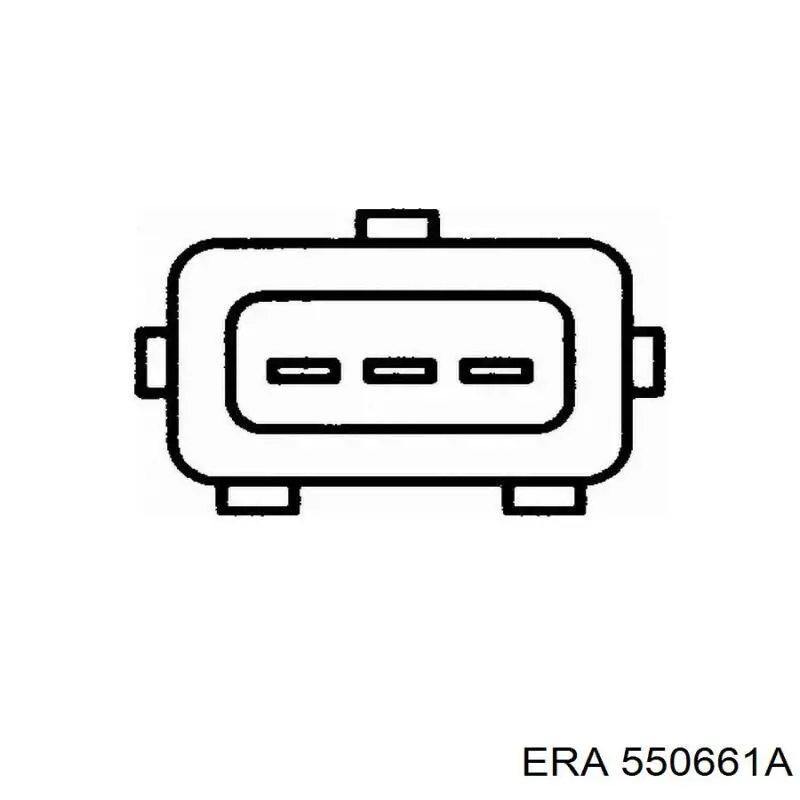 550661A ERA датчик положения дроссельной заслонки (потенциометр)