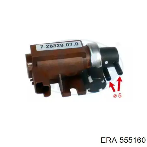 Клапан соленоид регулирования заслонки EGR ERA 555160