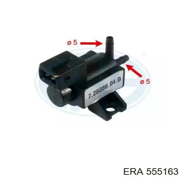 Клапан соленоид регулирования заслонки EGR ERA 555163