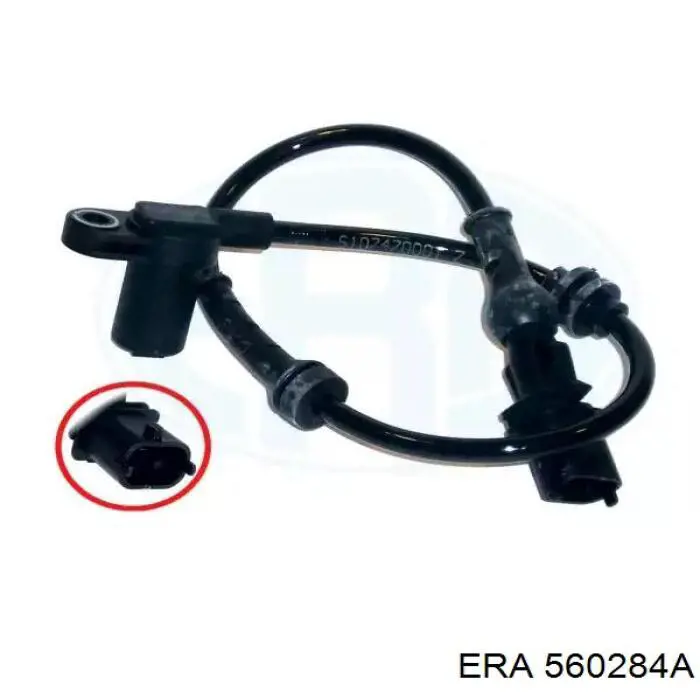 Датчик АБС (ABS) передний правый 560284A ERA