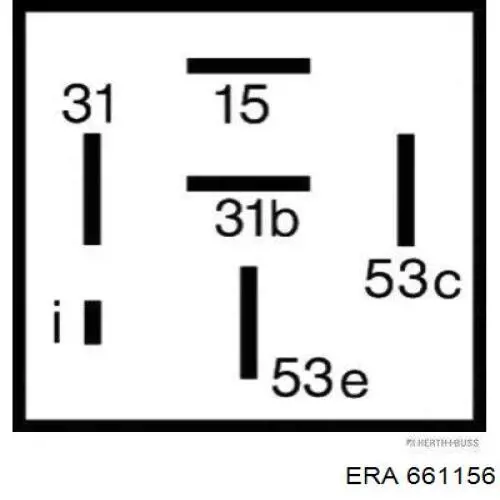 Купить 661156 ERA Реле управления стеклоочистителем