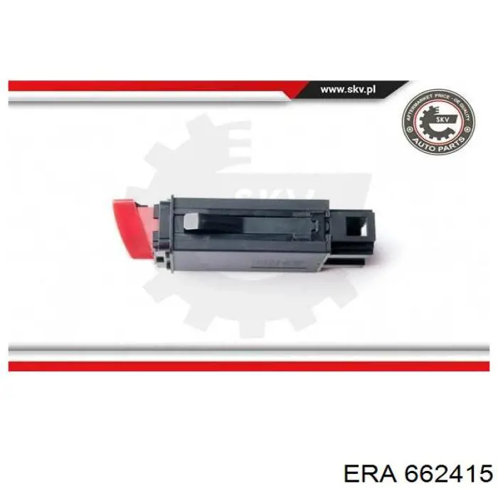 Кнопка аварийного сигнала ERA 662415 цена, от 37.34 USD