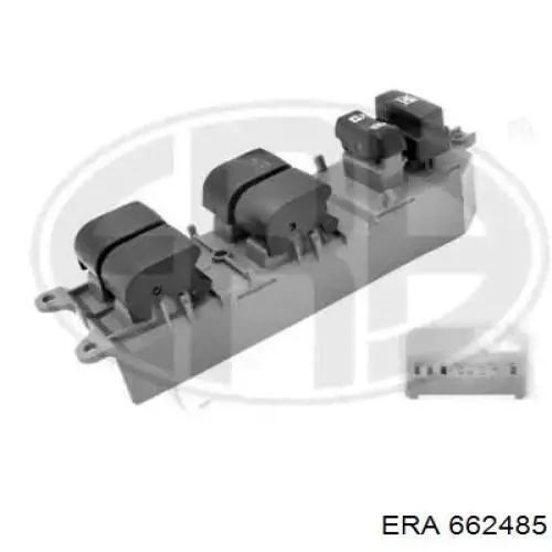 662485 ERA unidade de botões dianteira esquerda de controlo de elevador de vidro