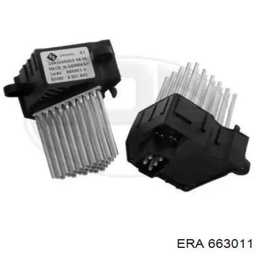 663011 ERA резистор (сопротивление вентилятора печки (отопителя салона))