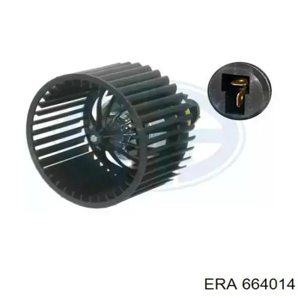 Motor eléctrico, ventilador habitáculo 664014 ERA