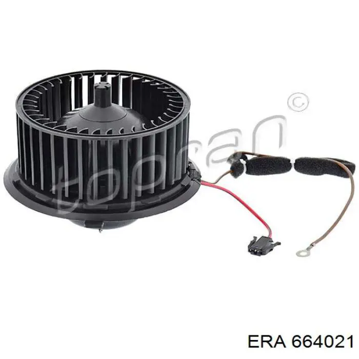 Motor eléctrico, ventilador habitáculo 664021 ERA