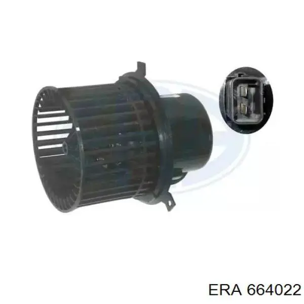 Motor eléctrico, ventilador habitáculo 664022 ERA