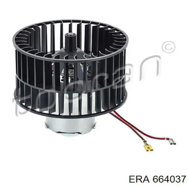 Motor eléctrico, ventilador habitáculo 664037 ERA