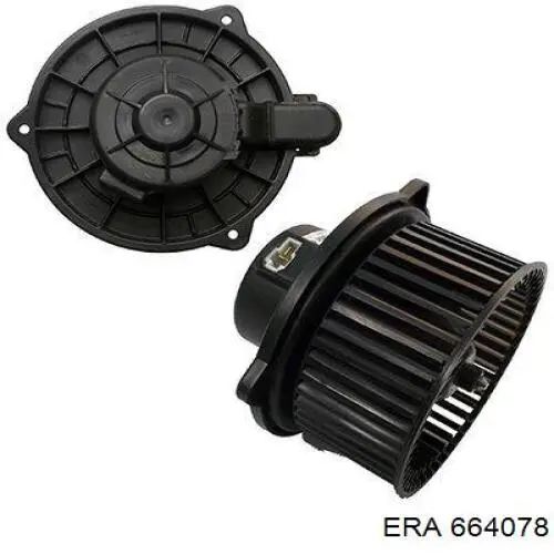 Motor eléctrico, ventilador habitáculo 664078 ERA