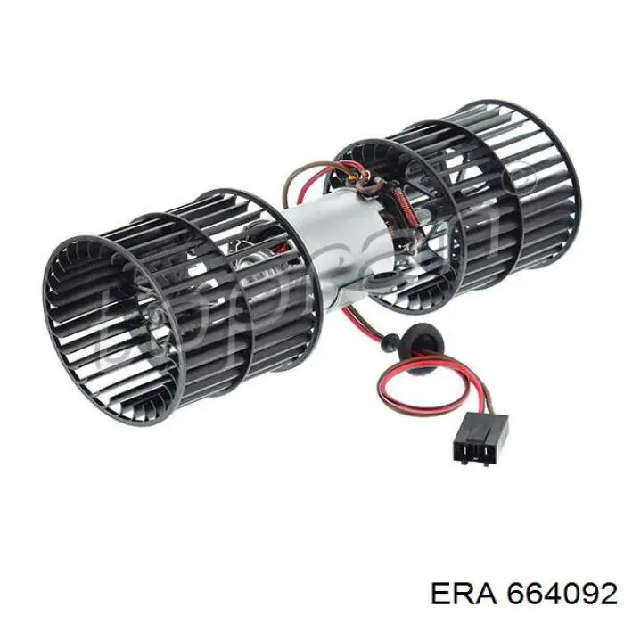 Motor eléctrico, ventilador habitáculo 664092 ERA