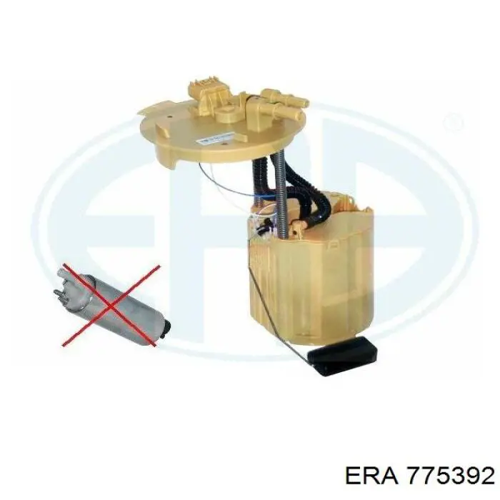 775392 ERA módulo de bomba de combustível com sensor do nível de combustível