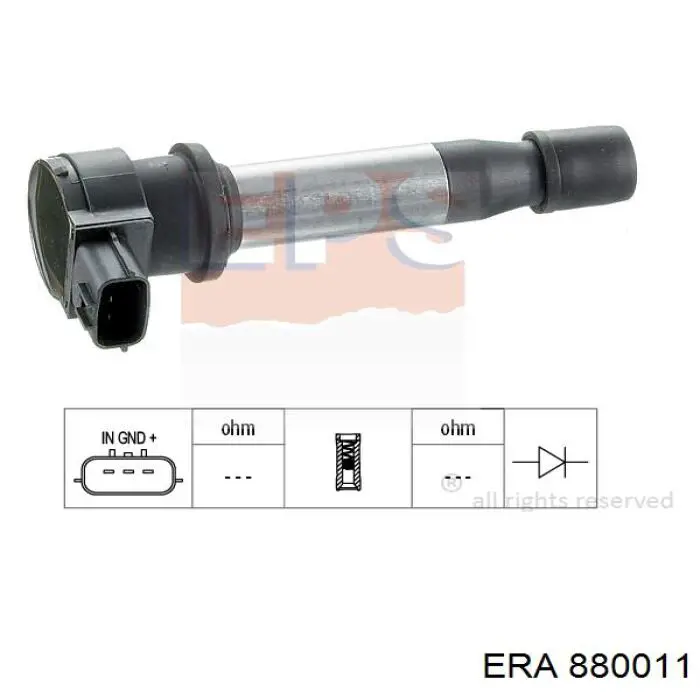 Купить 880011 ERA Катушка зажигания