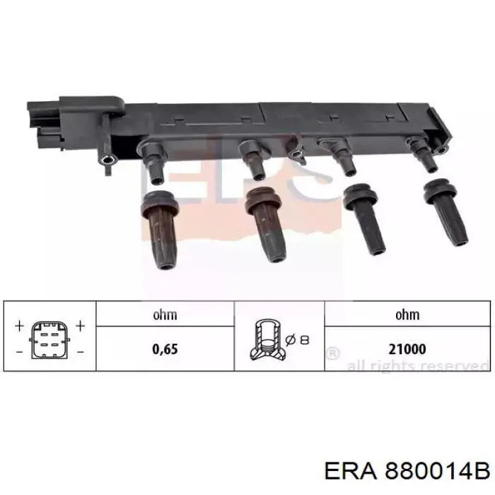 Модуль зажигания ERA 880014B цена, от 31.78 USD