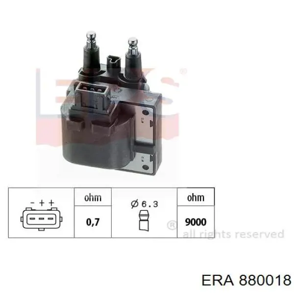 Модуль зажигания ERA 880018 цена, от 14.81 USD
