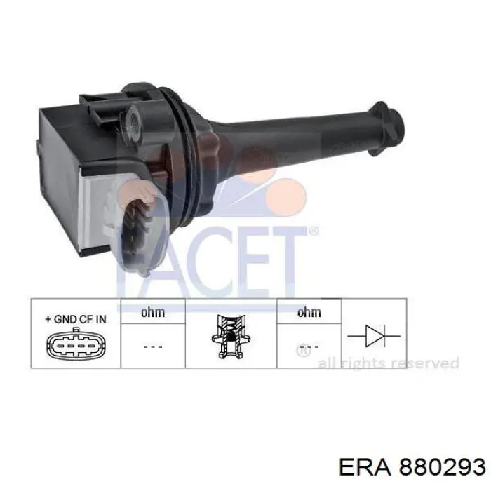 Купить 880293 ERA Катушка зажигания