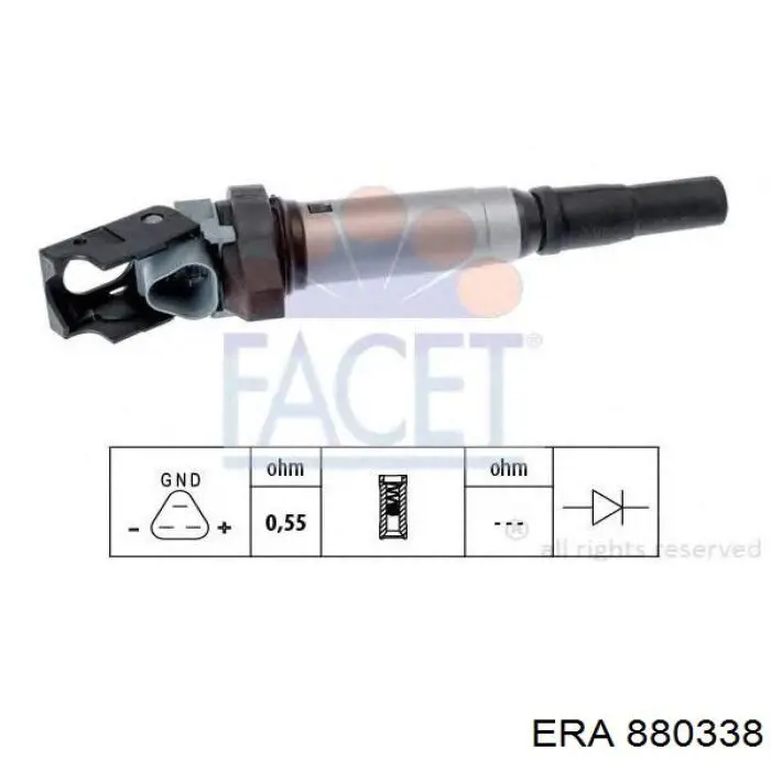 Купить 880338 ERA Катушка зажигания