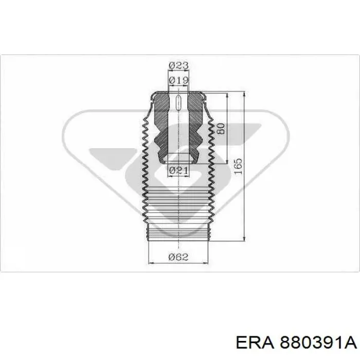 Катушка зажигания 880391A ERA