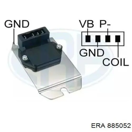 Модуль зажигания (коммутатор) 885052 ERA