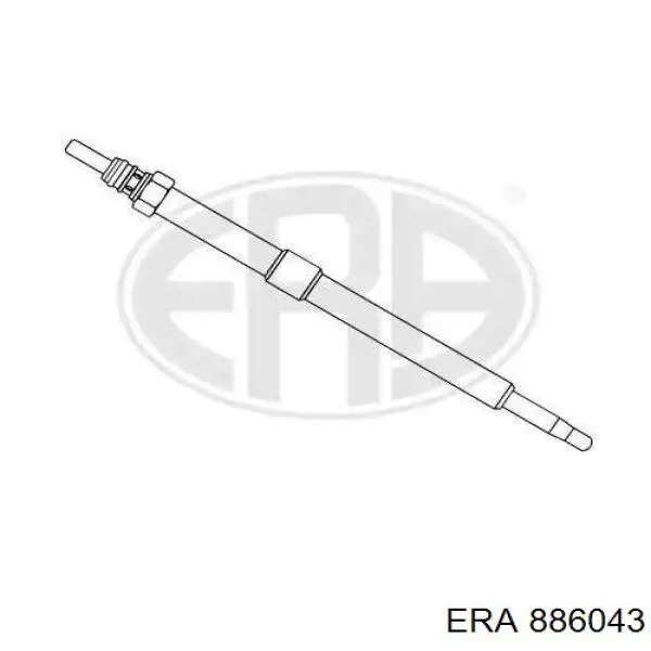 Свечи накала 886043 ERA