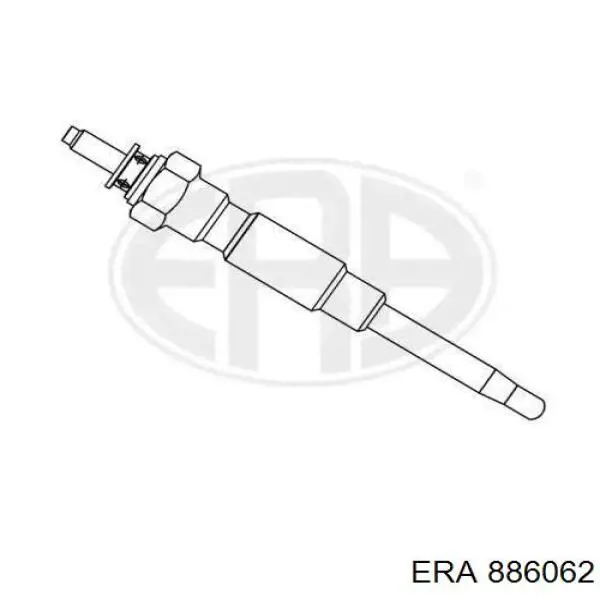 Свечи накала 886062 ERA