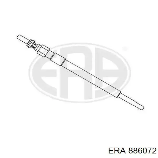 Свечи накала 886072 ERA