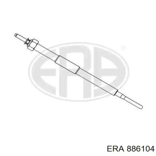 Свечи накала 886104 ERA