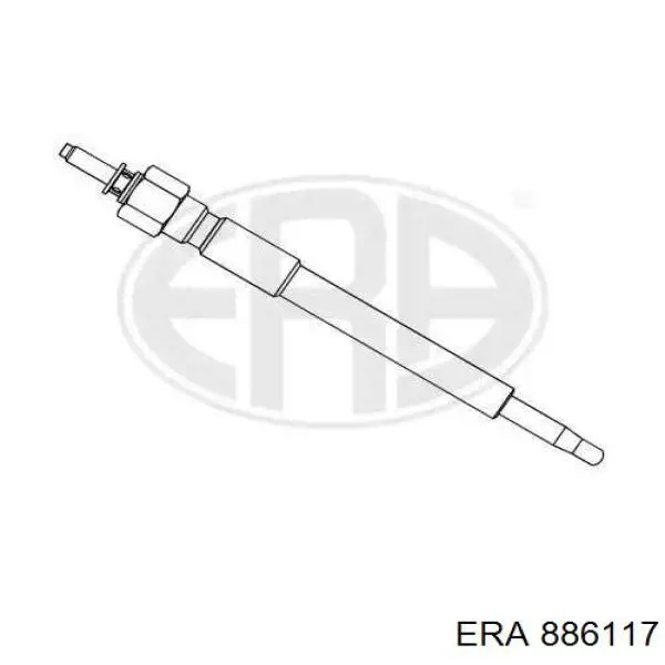 Свечи накала 886117 ERA