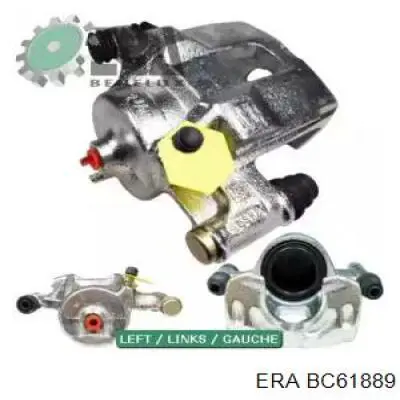 410009C002 Nissan/Infiniti Суппорт тормозной, передний, правый