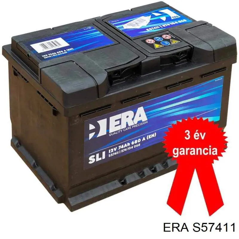 Аккумулятор автомобильный ERA S57411 цена, от 97.94 USD