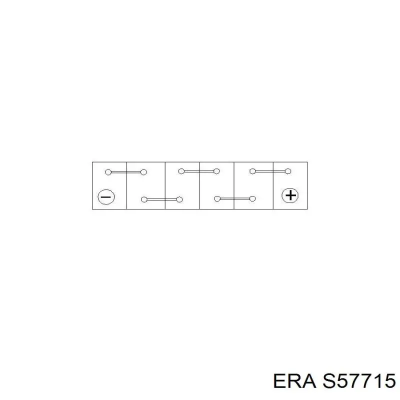 Аккумулятор автомобильный ERA S57715 цена, от 112.99 USD