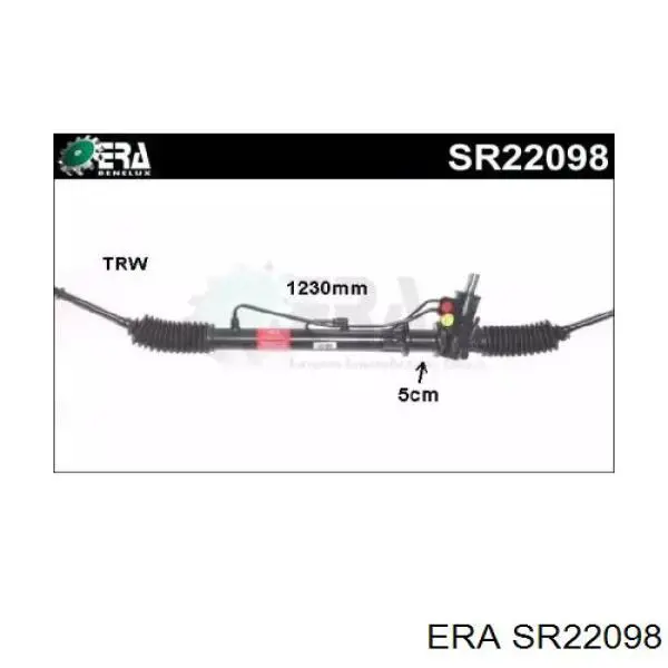 SR22098 ERA рулевая рейка
