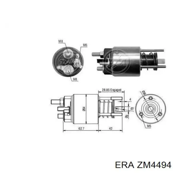 Купить ZM4494 ERA Тяговое реле